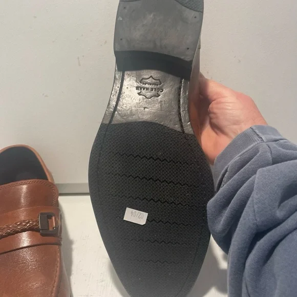 Cole Haan Men’s Wagner Brown Loafers 11 1/2 M - Picture 9 of 11